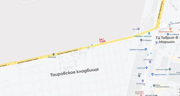Білборд, Бігборд (Борд)  A у Одесі, 6х3  Одесса- Чорноморськ (Іллічівськ) схема