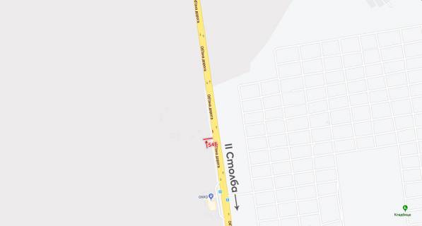 Білборд, Бігборд (Борд)  B у Одесі, 3х6  ринок Анжеліка схема