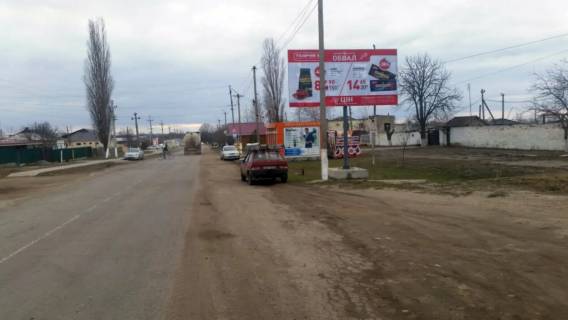 Билборд A в Беляевке, 3х6  вул. Успенська фото 1