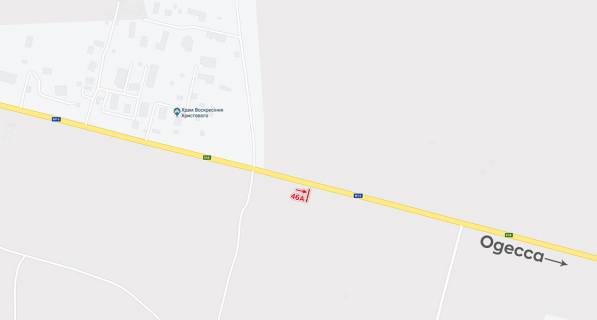 Билборд A на трассах Одесской области, 3х6  Одесса-Кучурганы схема