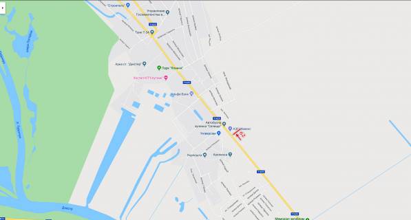 Билборд A в Одессе, 3х6  р-к Анжелика  на кругу схема