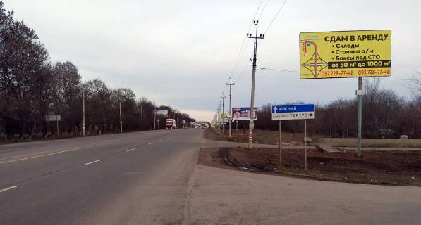Білборд, Бігборд (Борд)  A у Одесі, 6х3  Одесса-Южный  Фото 1