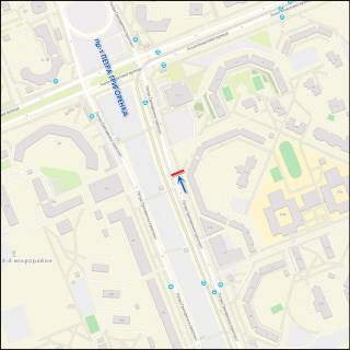 Призма A в Киеве, 6.00 x 3.00  Проспект Григоренка, 19, до Дарницького мосту - 252604 схема