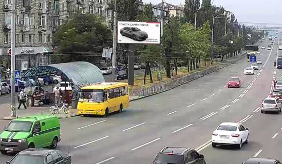 Видеоборд  в Киеве, 5.76 x 2.88  Проспект Соборності, 1, до мосту Патона та центру - 416382 фото 1
