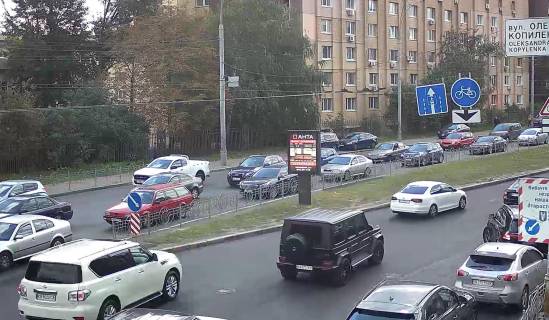Видеоборд  в Киеве, 1.25 x 1.75  вул. Генерала Алмазова (Кутузова) , розподілювач, до Площі Л.Українки - 416377 фото 1