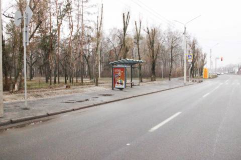 Ситилайт B в Харькове, 1,24х1,84  Шевченко, 272 (остановка "Журавлевский гидропарк"), в центр фото 1