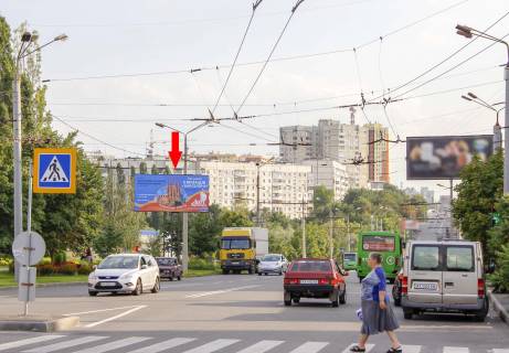 Билборд B в Харькове, 3х6  Гвардейцев Широнинцев кл., 108, в центр фото 1