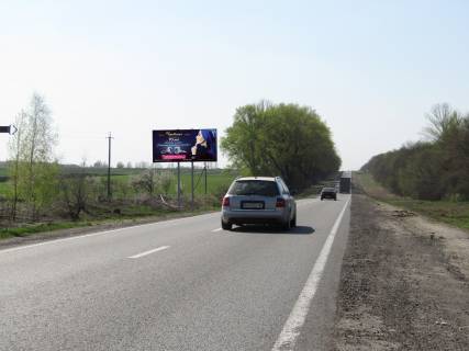 Билборд B в Харькове, 3х6  Сумы-Харьков трасса, въезд в Богодухов, перед знаком, из Харькова фото 1