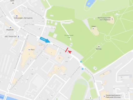 Ситилайт A в Харькове, 1,24х1,84  Клочковская ул., 52 (остановка ул. Ботаническая ) схема