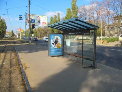 Ситилайт A в Харькове, 1,24х1,84  Клочковская ул. - Казахстанская ул. (2) (остановка ул.Тобольская) фото 1