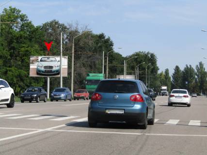 Білборд, Бігборд (Борд)  B у Дніпро (Дніпропетровськ), 3х6  Запорізьке шосе, Тополя - 3 ж/м (навпроти спорткомплекс "Алан", перед світлофором) Фото 1