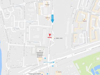 Призма A в Харькове, 3х6  Клочковская ул., 101, в центр   ( VIP ) - 382585 схема