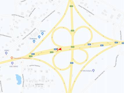 Билборд B в Харькове, 3х6  Полтавський шлях вул. - Окружна дорога (2), з центру схема