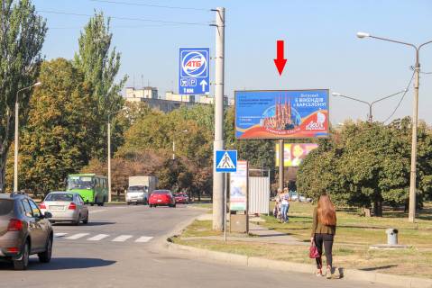 Билборд A в Харькове, 3х6  Героїв Праці вул., 25/71 - Гвардійців-Широнінців вул., в центр фото 1