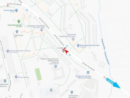 Призма B в Харькове, 3х6  Ахсарова ул., 18, из центра - 268397 схема