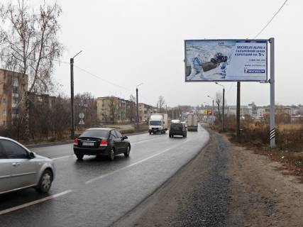 Білборд, Бігборд (Борд)  A у Харкові, 3х6  Мереф'янське шосе (2), до міста Фото 1