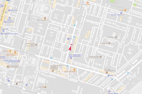 Билборд A в Днепр (Днепропетровск), 3х6  Петра Калнишевського (Косіора) просп., 33 схема