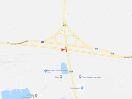 Билборд A в Харькове, 3х6  Въезд в Харьков- Сумская Трасса (на мосту)- Правый схема