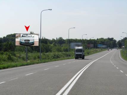 Білборд, Бігборд (Борд)  B у Дніпро (Дніпропетровськ), 2,9х5,9  Аеропортівська вул., 200 м до повороту в аеропорт (сторона Б) Фото 1