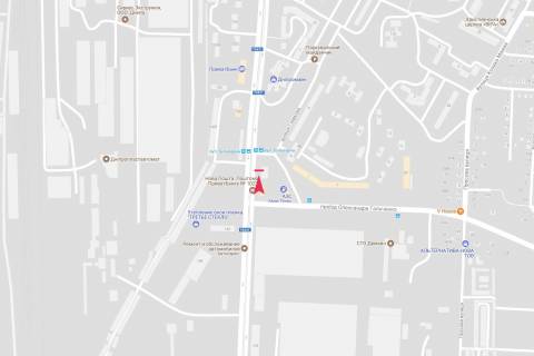 Billboard A in Dnipro (Dnipropetrovsk), 3х6  Bogdana Hmel'nickogo prosp., 133. Za povorotom proizdu Gal'cenka. scheme
