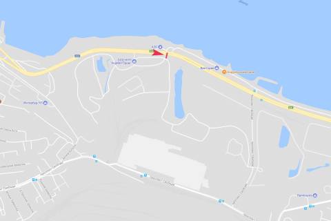 Билборд A в Днепр (Днепропетровск), 3х6  Набережна Заводська, Стан 550  схема