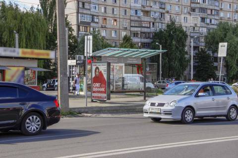 Ситилайт B в Харькове, 1,24х1,84  Академика Павлова ул., 307 (остановка ст. м. Студенческая), из центра фото 1