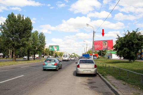 Билборд A в Харькове, 3х6  Салтівське шосе,244, з центру фото 1