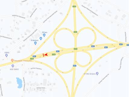 Билборд B в Харькове, 3х6  Полтавський шлях вул. (3), з центру схема