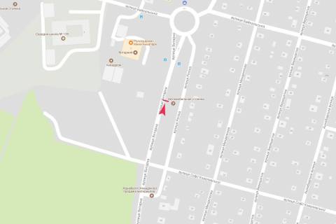Билборд A в Днепр (Днепропетровск), 3х6  Янтарна вул., (перед кругом) схема