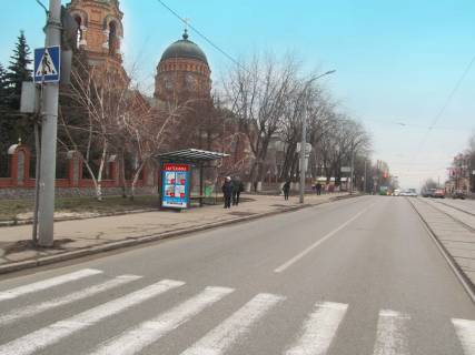 Ситилайт B в Харькове, 1,24х1,84  Полтавский шлях ул., 120 (Озерянска церковь) фото 1