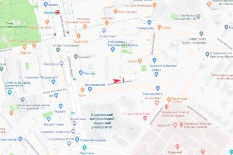 Беклайт B у Харкові, 3,1х2,2  Данилевського вул., 10, з центру схема