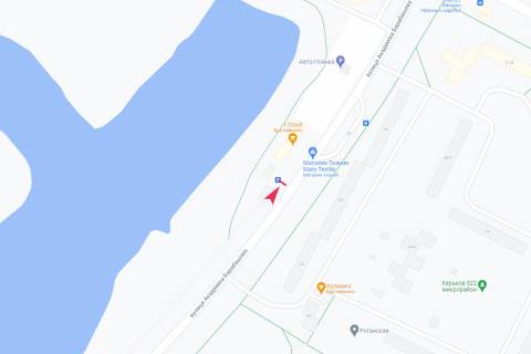 Ситилайт B в Харькове, 1,24х1,84  Барабашова ул., 7-А схема