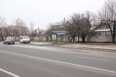 Ситилайт A в Харькове, 1,24х1,84  Салтовское шоссе, 182 (остановка "Мотроненская"), в центр фото 1