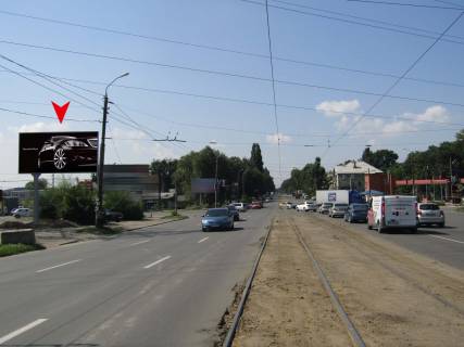 Білборд, Бігборд (Борд)  B у Дніпро (Дніпропетровськ), 3х6  Богдана Хмельницкого просп. - Шинна вул. Фото 1