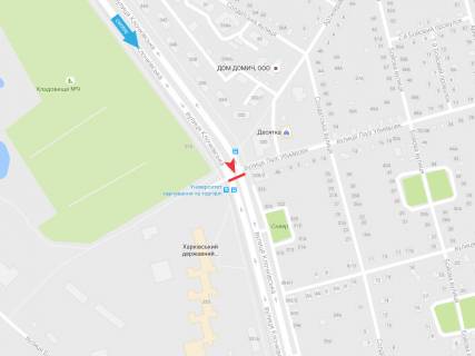 Призма A в Харькове, 3х6  Клочковская ул. 328 в центр - 382742 схема