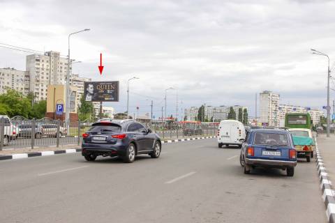 Билборд B в Харькове, 3х6  Людвіга Свободи пр-т - Перемоги пр-т, 61-А, в центр фото 1