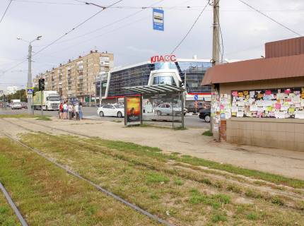 Ситилайт A в Харькове, 1,24х1,84  Полтавский шлях ул. - Холодногірська (Єлізарова) ул., 3 (улица Холодногірська (Єлізарова)) фото 1