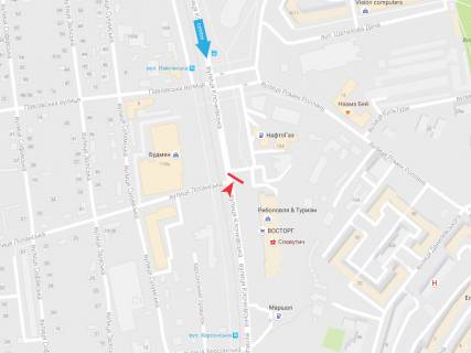 Скроллер A в Харькове Клочковская ул., 134 , из центра - 382619 схема