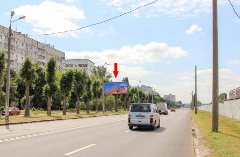 Білборд, Бігборд (Борд)  B у Харкові, 3х6  Леся Сердюка (Командарма Корка) ул., 54, в центр Фото 1