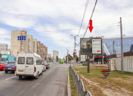 Скроллер A в Харькове, 3,1х2,2  Полтавський Шлях вул. - Дудинської (Наріманова) вул., в центр - 383047 фото 1