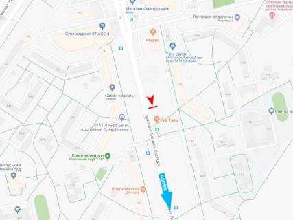 Призма B в Харькове, 3х6  Людвига Свободы пр-т, 46, в центр - 269029 схема