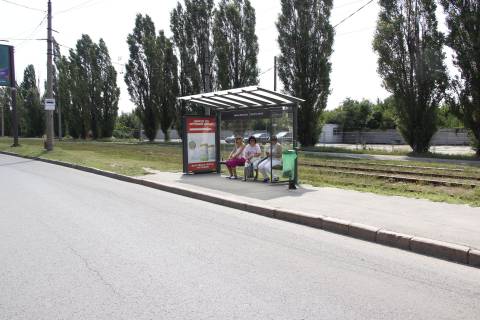 Ситилайт A в Харькове, 1,24х1,84  Клочковская ул.  - переулок Очаковский (остановка ул. Вавилова) фото 1