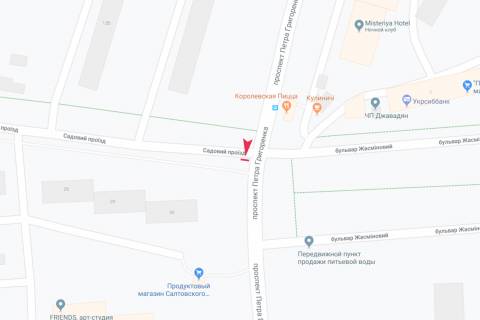 Призматрон, Призма A у Харкові, 3х6  Петра Григоренка пр-т - Садовый пр-зд, 30, из центра - 382995 схема