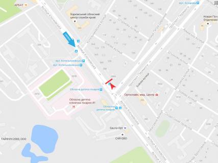 Призма A в Харькове, 3х6  Клочковская ул., 358а, из центра - 382772 схема