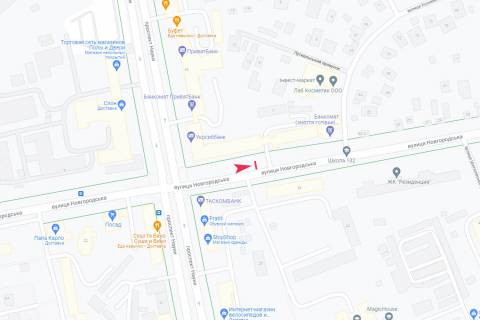 Скроллер B в Харькове, 3,1х2,2  Новгородская ул. - Науки просп., 36 - 399650 схема