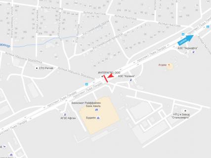 Призма B в Харькове, 3х6  просп. Льва Ландау (50-річчя СРСР), 31, из центра - 383452 схема