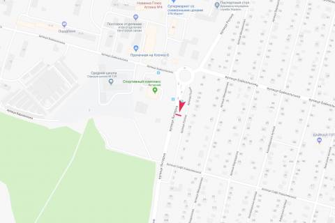 Билборд B в Днепр (Днепропетровск), 3х6  Янтарна вул., (перед кругом) схема