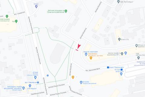 Беклайт B у Харкові, 3,1х2,2  Космічна вул., 2 - Шатилова Дача вул. схема