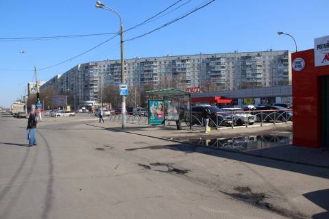Сiтiлайт A у Харкові, 1,24х1,84  Салтівське шосе, 248 (зупинка "Руслана Плоходько"), в центр Фото 1