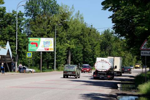 Билборд B в Харькове, 3х6  Академика Курчатова пр., 23 - Гаркуши Ильи ул., из центра фото 1